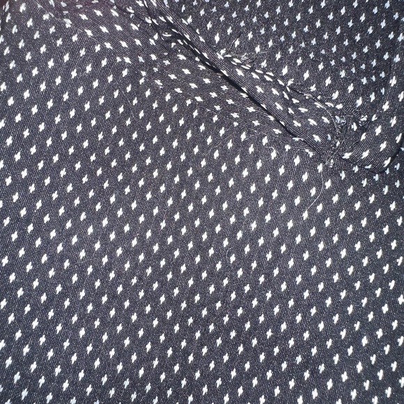 Lane Bryant Black & White dotted Cropped Dress Pants Plus size 14 - Picture 6 of 14